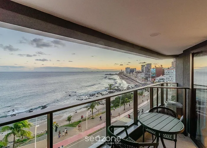 Predio Beira-Mar Com Piscina Na Barra Em Ssa - Spb